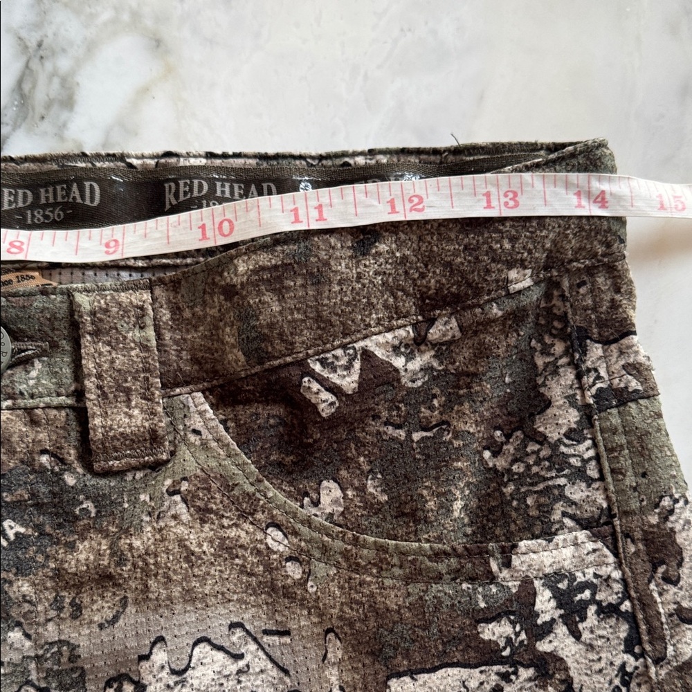 RedHead Silent-Hide Strata Brown & Green Camouflage Pants Boy’s XL - Picture 8 of 12